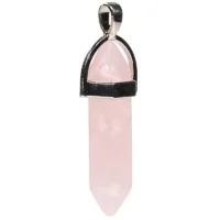 Rozenkwarts Pendelketting