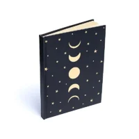 Notitieboek Maanfasen & Sterren β Zwart